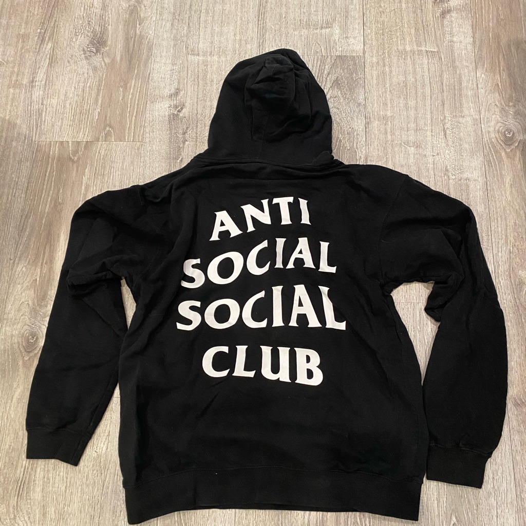 Assc Black Hoodie Mens S